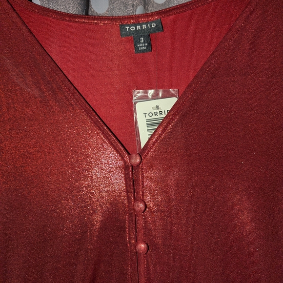 Liquid Knit Tea Length Dress 3x/22-24 - Picture 7 of 14